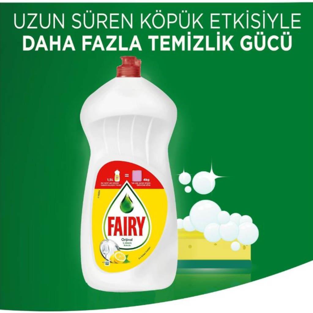 FAİRY LİMON 1500ML BULAŞIK DETERJANI