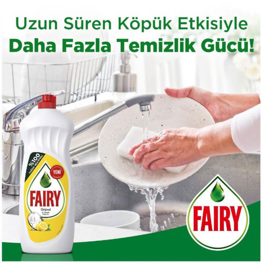 FAİRY LİMON 650ML BULAŞIK DETERJANI