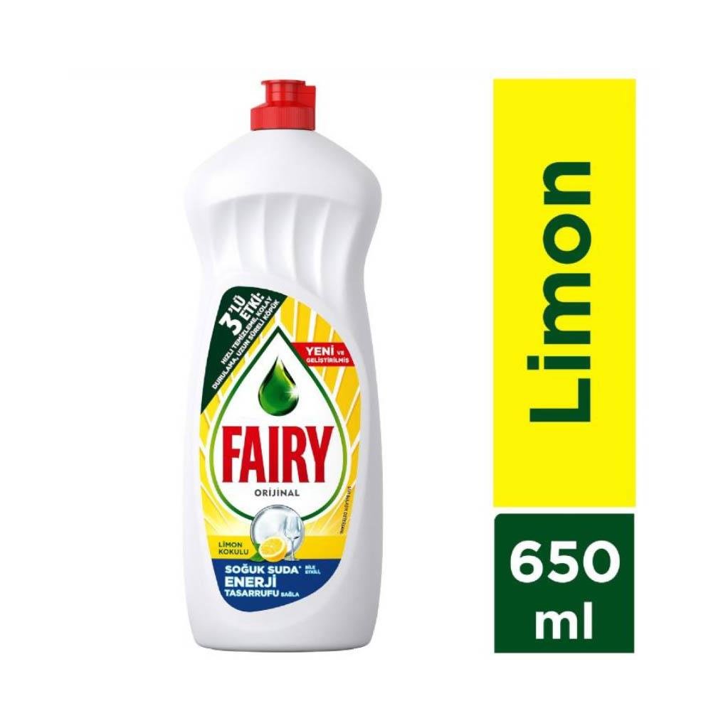 FAİRY LİMON 650ML BULAŞIK DETERJANI