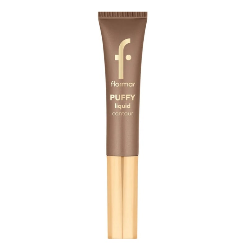 Flormar Puffy Liquid Hafif Yapılı & Sünger Aplikatörlü Yoğunluğu Ayarlanabilir Likit Kontür - 001 Am