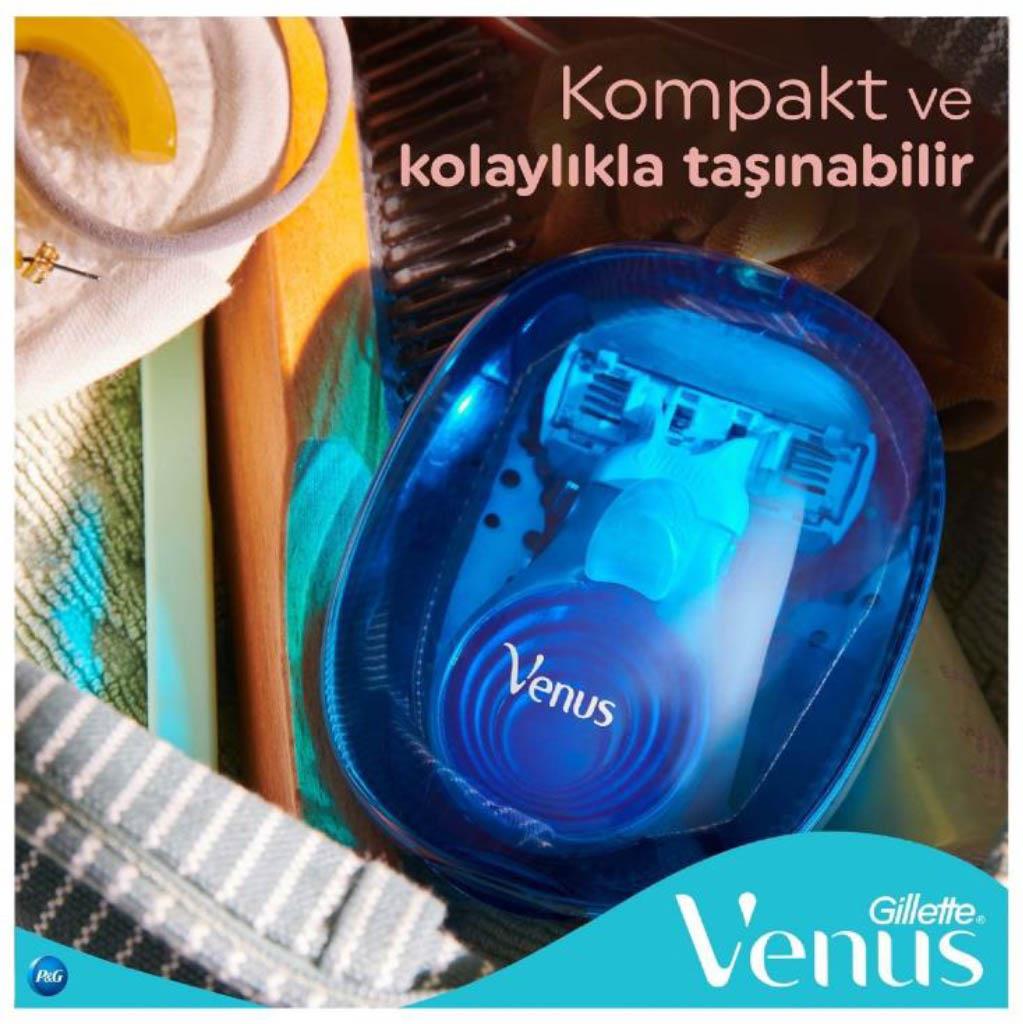 GILLETTE VENUS COM.GLD SNAP MAKİNE 1UP