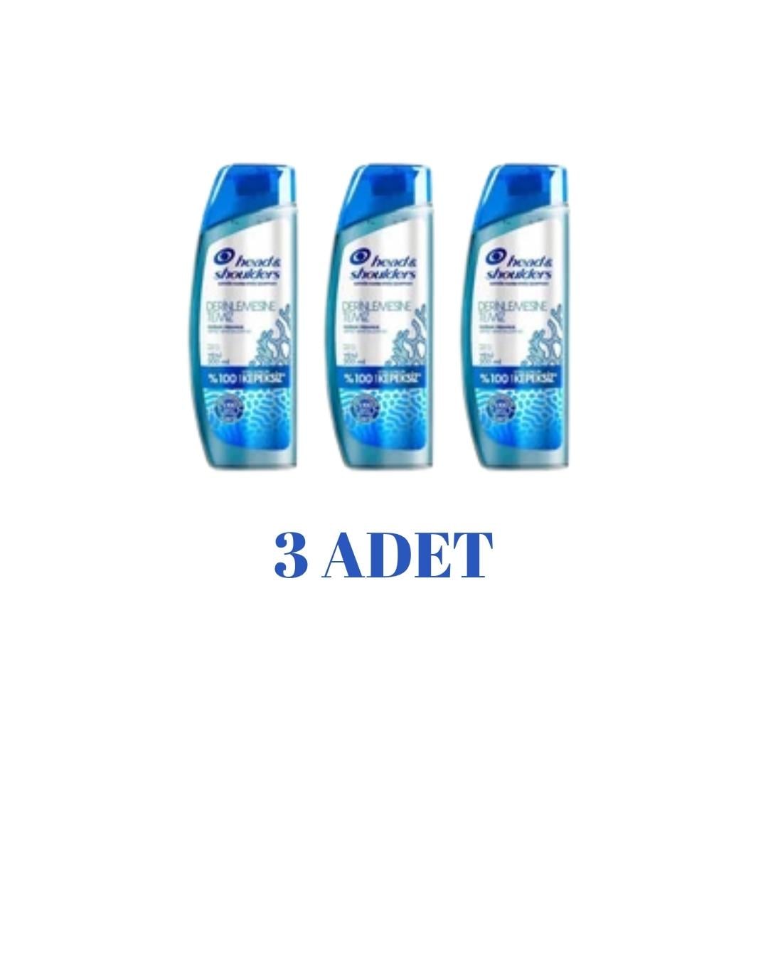 Head&Shoulders Yoğun Ferahlık Veren Şampuan 1/1 300Ml x 3 Adet
