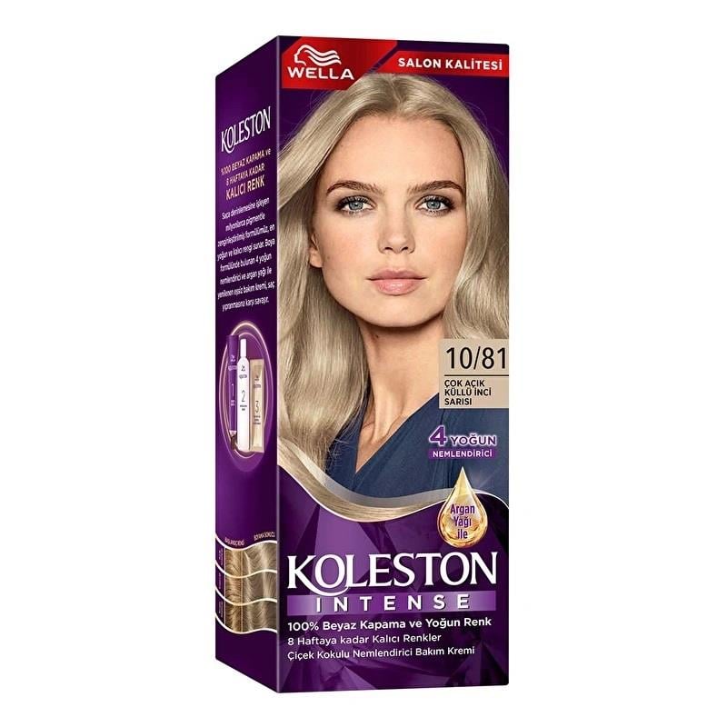 Koleston Intense Saç Boyası 10-81 Çok Açık Küllü İnci Sarısı