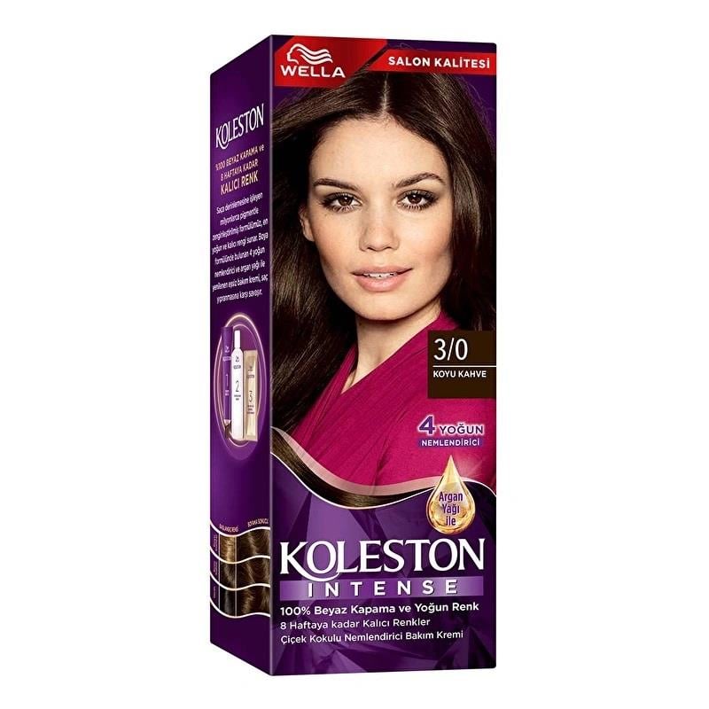 Koleston İntense Saç Boyası 3/0 Koyu Kahve