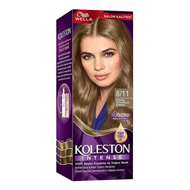 Koleston Intense Saç Boyası 8-11 Ekstra Açık Küllü Kumral