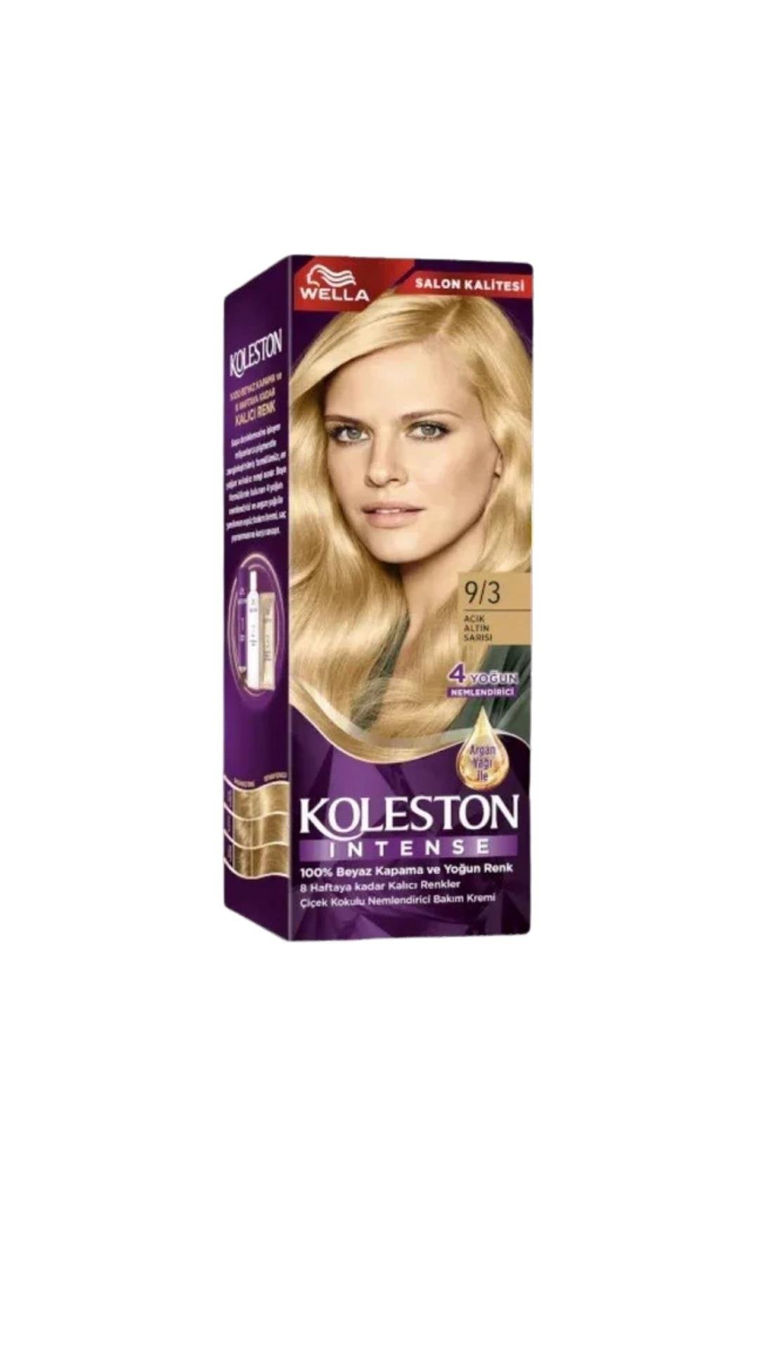Koleston Intense Saç Boyası 9-3 Açık Altın Sarısı