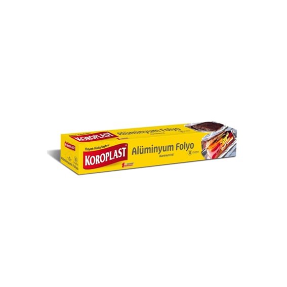 Koroplast Alüminyum Folyo 8 Mt