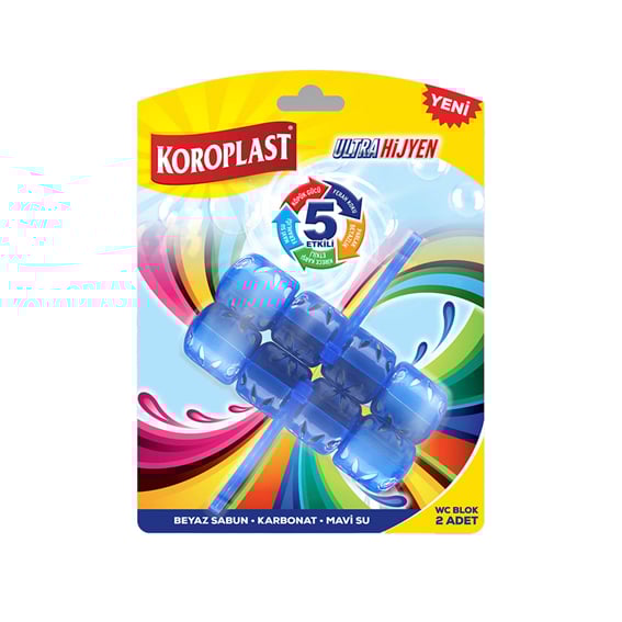 Koroplast Wc Blok 2'Li