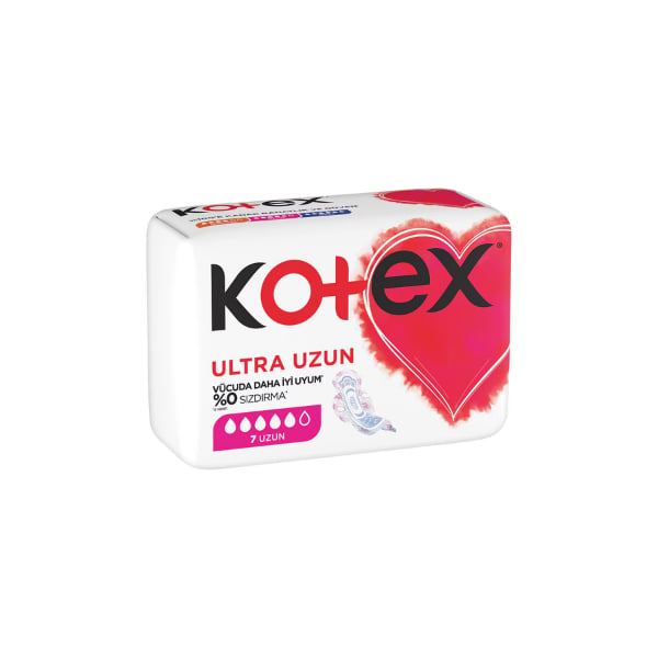 Kotex Ultra Tekli Paket Hijyenik Ped Uzun 7'li