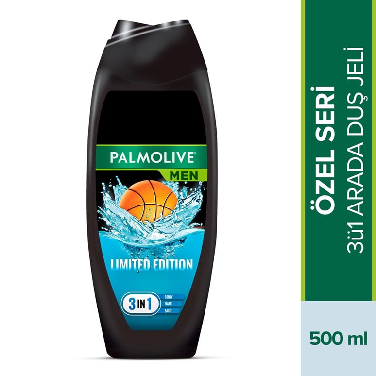 Men Moments TBF Özel SERİ 3'ü 1 Arada Şampuan&Duş Jeli 500 ml
