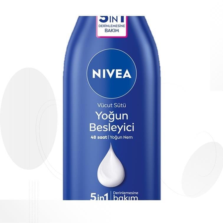 NIVEA BODY - Vücut Bakım - YOĞUN BESLEYİCİ VÜCUT SÜTÜ -  Kuru Cilt Ve Çok Kuru Cilt  İçin Klinik Onaylı Besleyici Yoğun Bakım ve Nemlendirme, 400 ML - 72 Saate Kadar Etkin - Cilt Dostu Badem Yağı ve Saf Hyaluron İçeriği