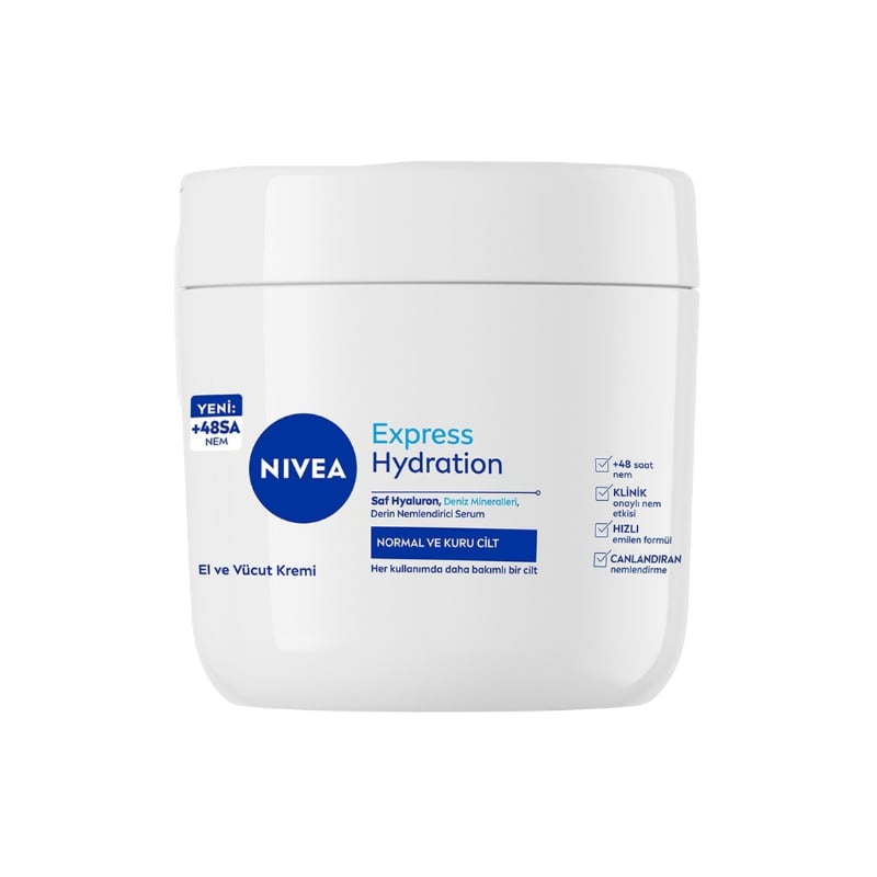 Nivea Express Hydration El ve Vücut Bakım Kremi 400 Ml