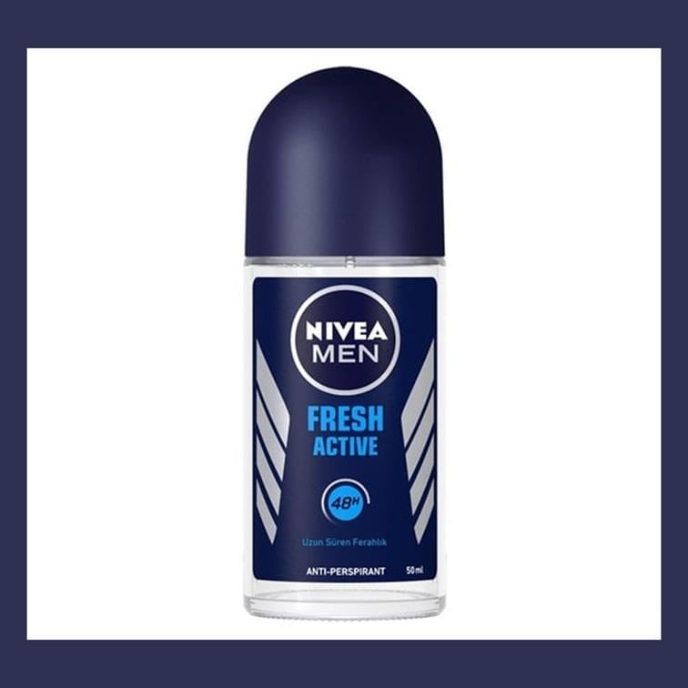 NIVEA MEN FRESH ACTIVE  ERKEK ROLL ON DEODORANT  50 ML