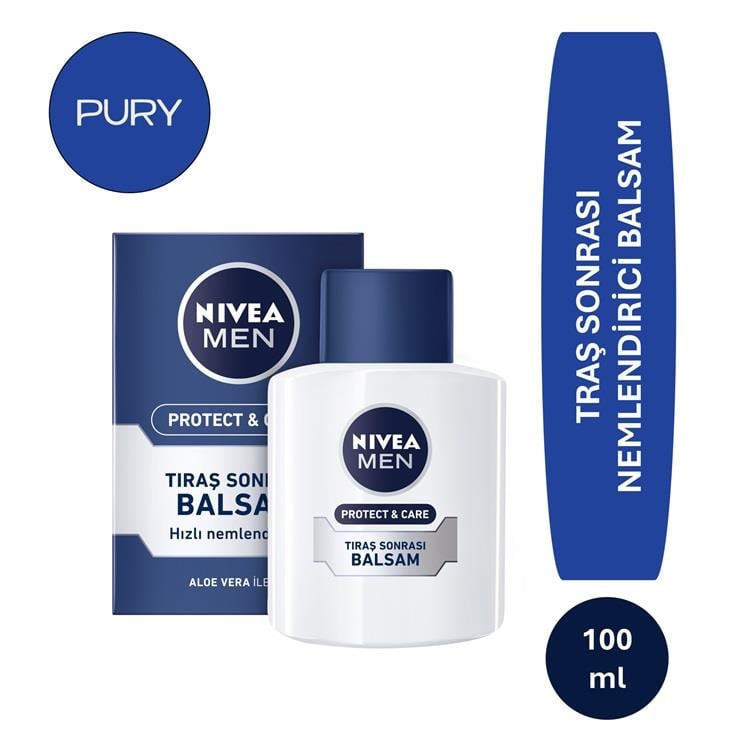 NIVEA Protect&Care Tıraş Sonrası Besleyici ve Yenileyici Balsam  - 100ML