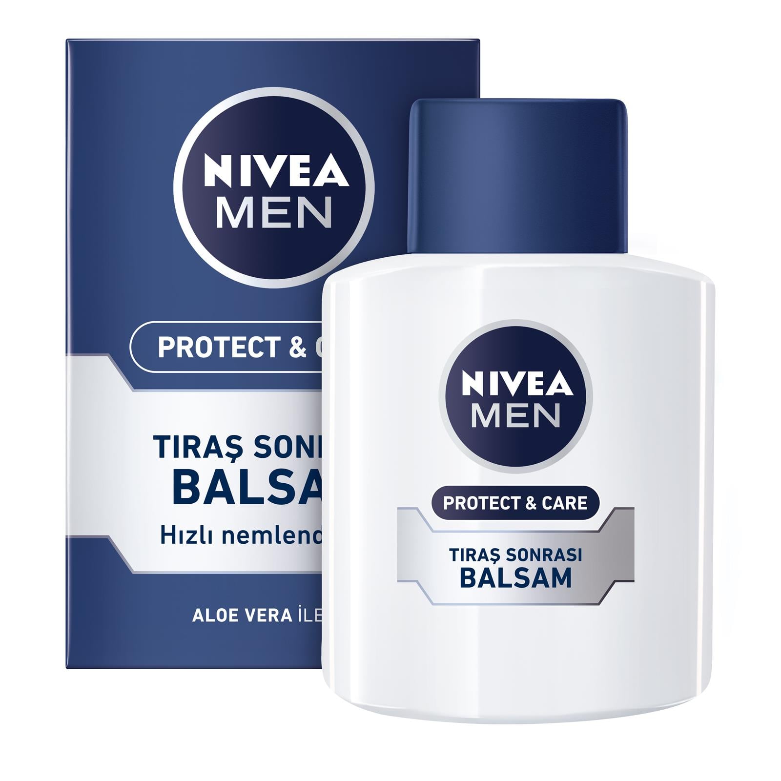 NIVEA Protect&Care Tıraş Sonrası Besleyici ve Yenileyici Balsam  - 100ML