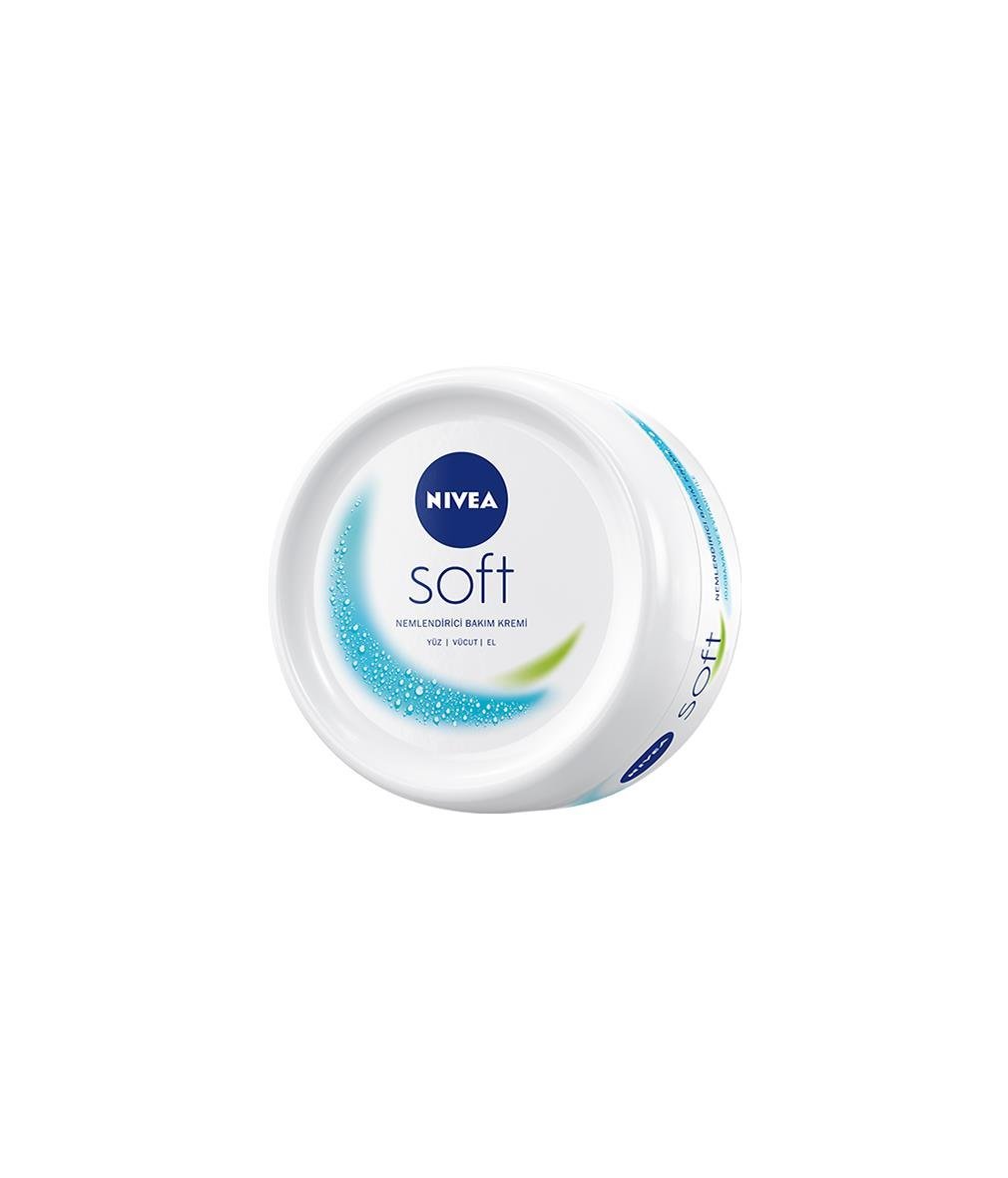 NIVEA SOFT  - Bakım Kremi - Soft CARE Nemlendirici Etkili El ve Vücut Bakım Kremi - Jojoba Yağı ve E Vitamini İçeriği - 100 ML