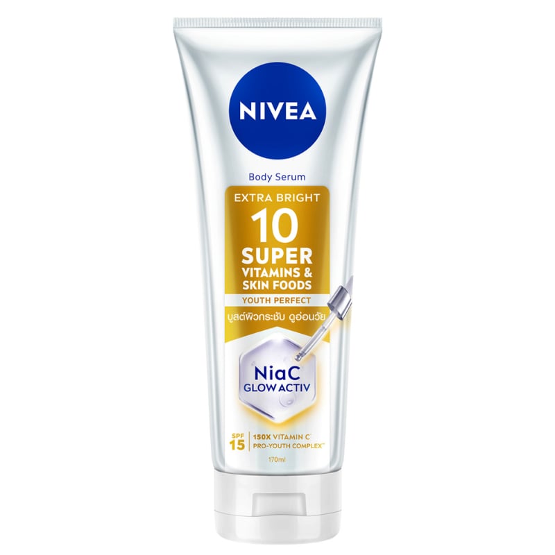 Nivea Super 10 Gençlik Işıltısı Vücut Serumu 170 Ml