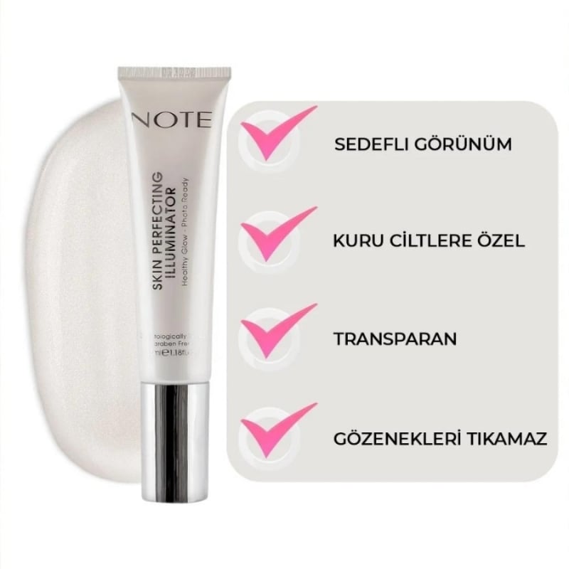 Note Skin Perfecting Illuminator Aydınlatıcı Makyaj Bazı 30ml