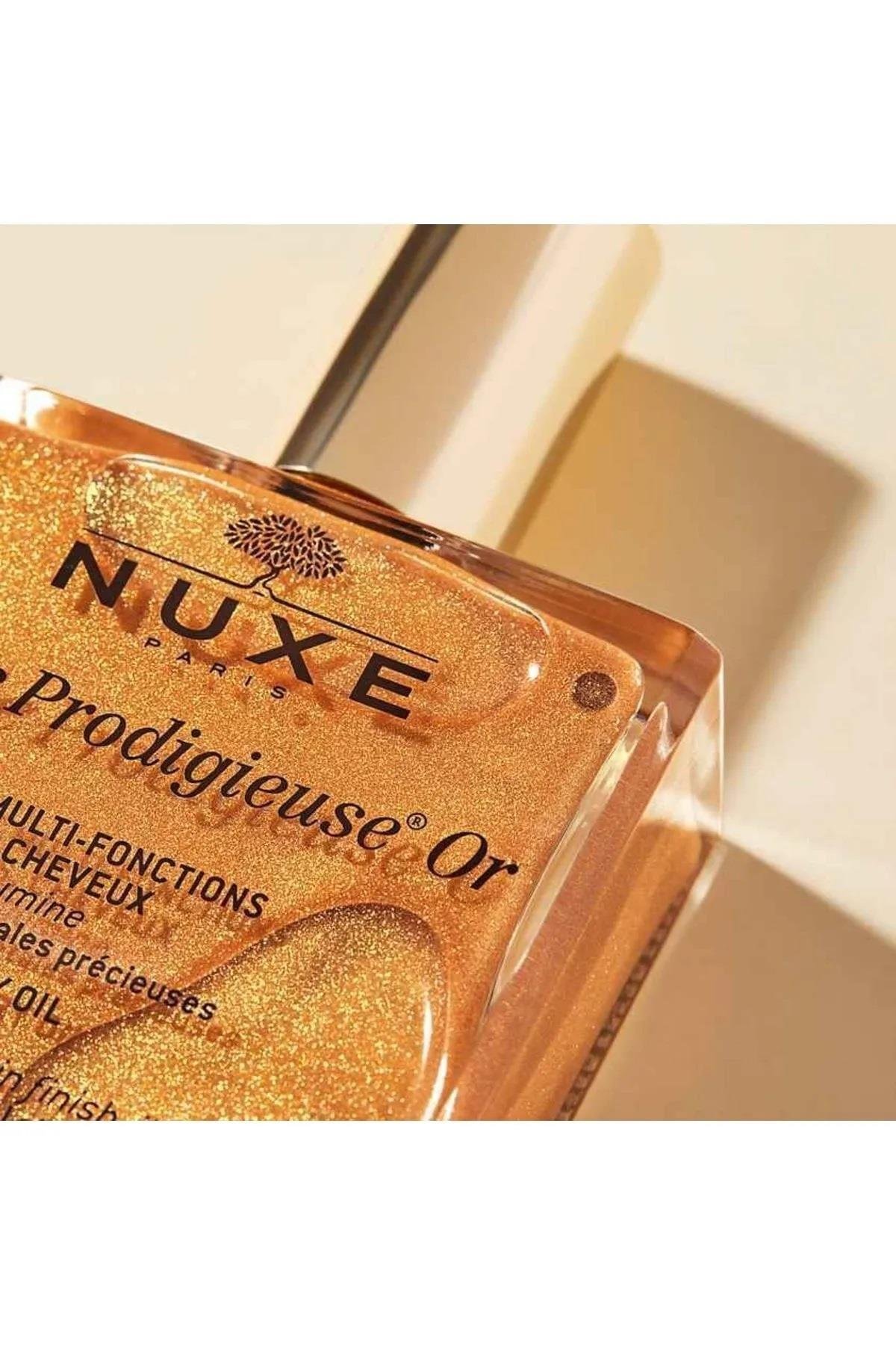 NUXE Paris - HUILE PRODIGIEUSE - OR - Çok Amaçlı Işıltılı  Kuru Yağ 50ML
