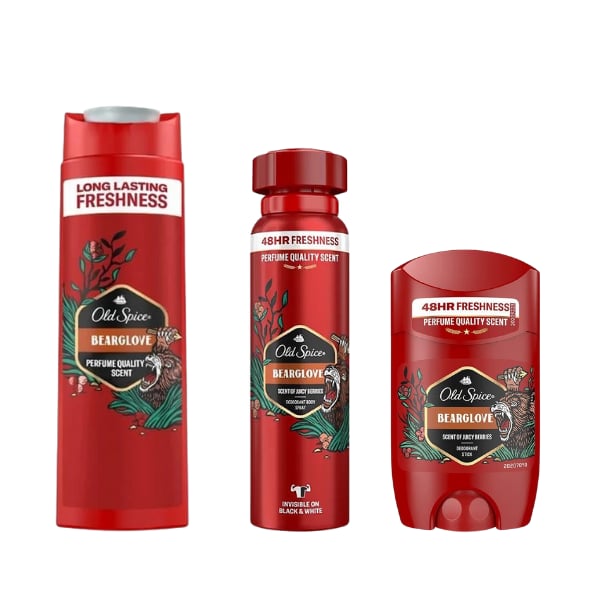 Old Spice Bearglove Set