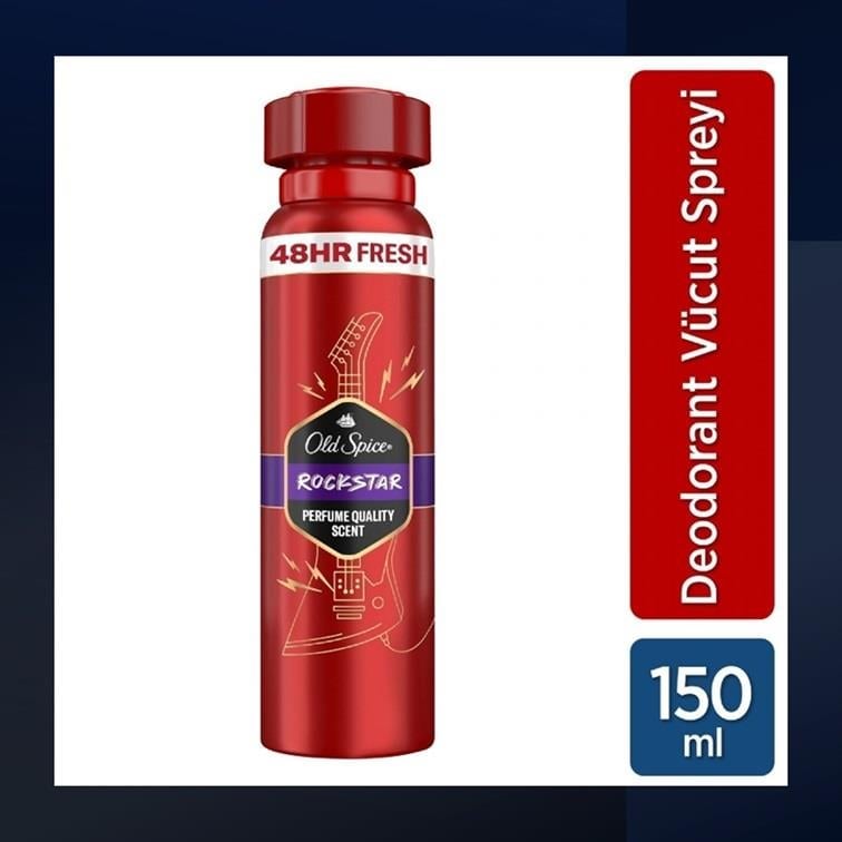 OLD SPICE DEO SPREY ROCKSTAR 150ML