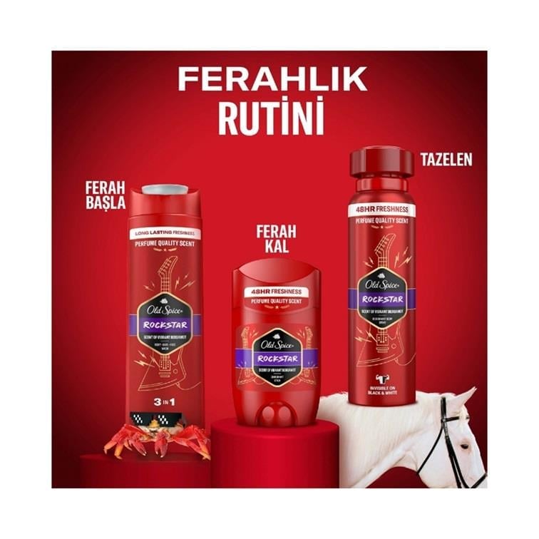 OLD SPICE DEO SPREY ROCKSTAR 150ML