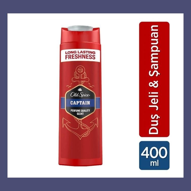 OLD SPICE DUŞ JELİ CAPTAIN 400ML
