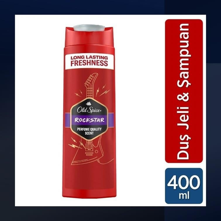 OLD SPICE DUŞ JELİ ROCKSTAR 400ML