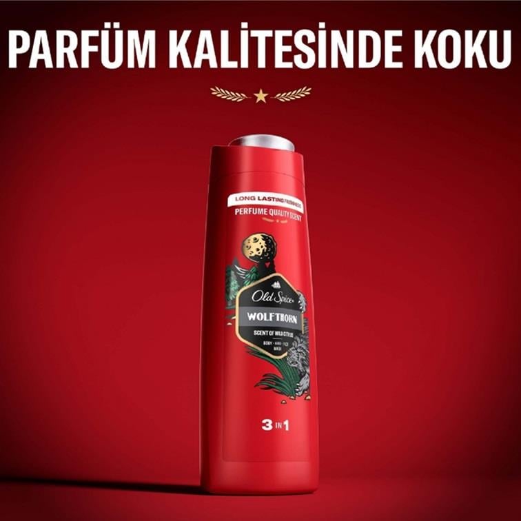 OLD SPICE DUŞ JELİ WOLFTHORN 400 ML