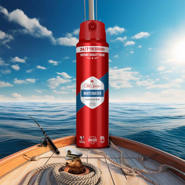 Old Spice Whitewater Erkek Deodorant Vücut Spreyi 24/7 Fresh 150 Ml