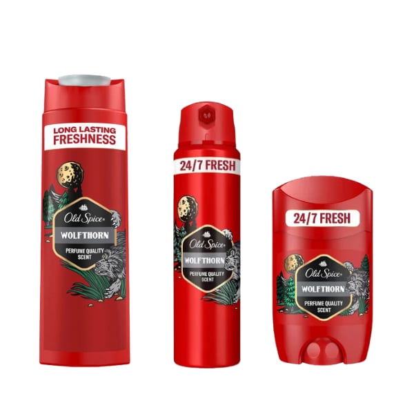 Old Spice Wolfthorn Erkek Bakım Seti