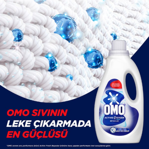 Omo Active Oxy Sıvı Deterjan 1500 Ml