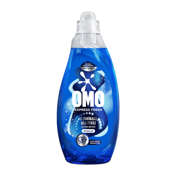 Omo Express Fresh Beyazlar Sıvı Deterjan 1480 Ml