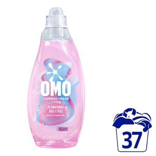Omo Express Fresh Hipoalerjenik Sıvı Deterjan 1480 Ml