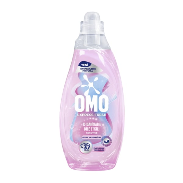 Omo Express Fresh Hipoalerjenik Sıvı Deterjan 1480 Ml