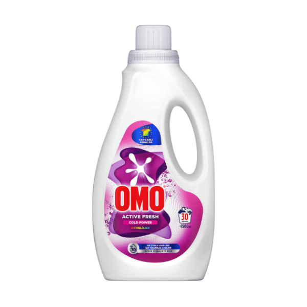 Omo Lıq Cold Power Renkliler 1500 Ml