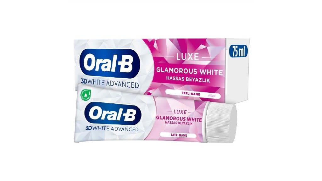Oral B 75ml 3dw Luxe Glamorous White Diş Macunu