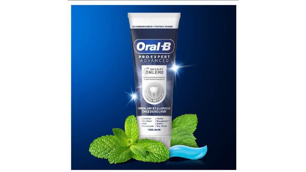 Oral B 75ml P.Exp Adv Extra Beyaz Diş Macunu
