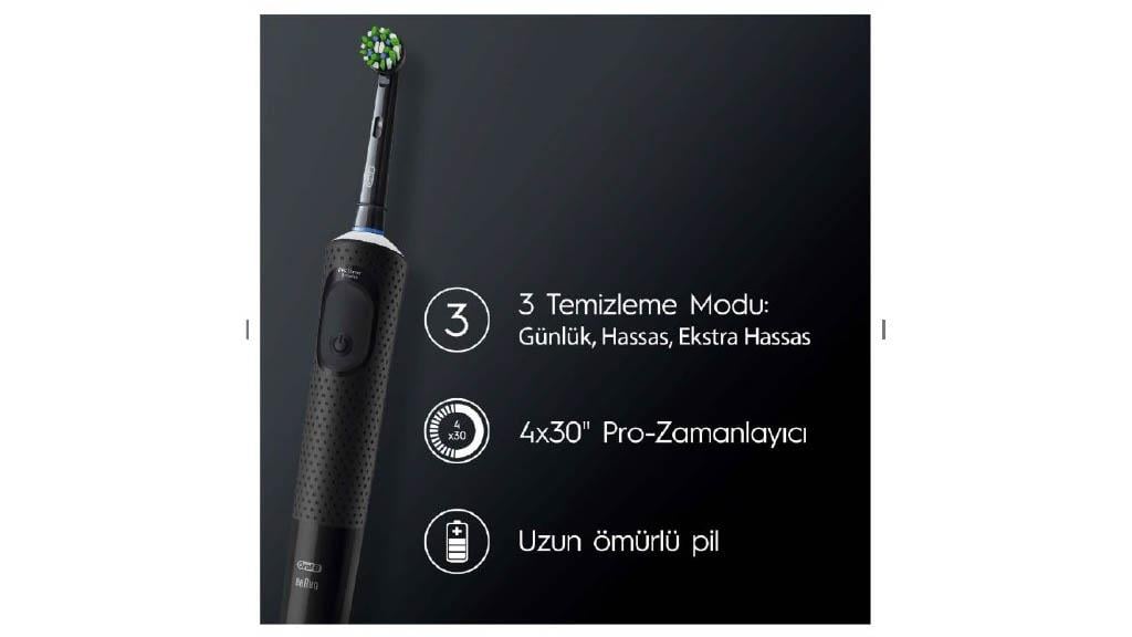Oral B Df Şarjli D103 Vit Pro Black 1ct