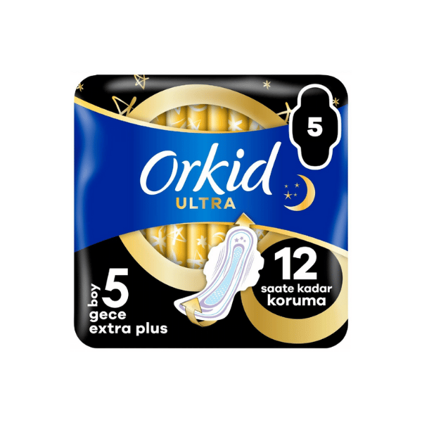 Orkid Ultra Extra Gece Extra Plus Tekli 5'li