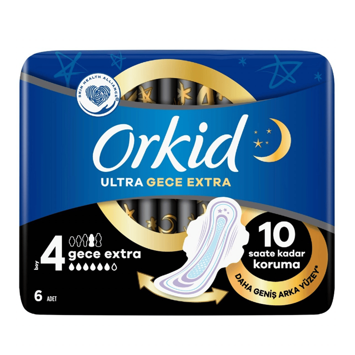 ORKID ULTRA EXTRA GECE EXTRA TEKLİ 6'LI