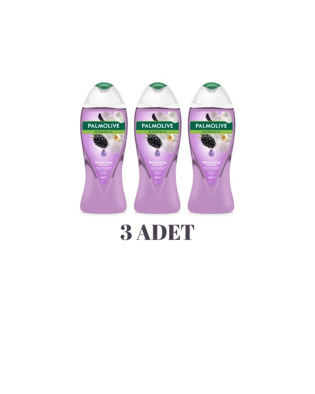 Palmolive Moments Böğürtlen & Orkide Özlü Banyo ve Duş Jeli 500x3 3'Lü
