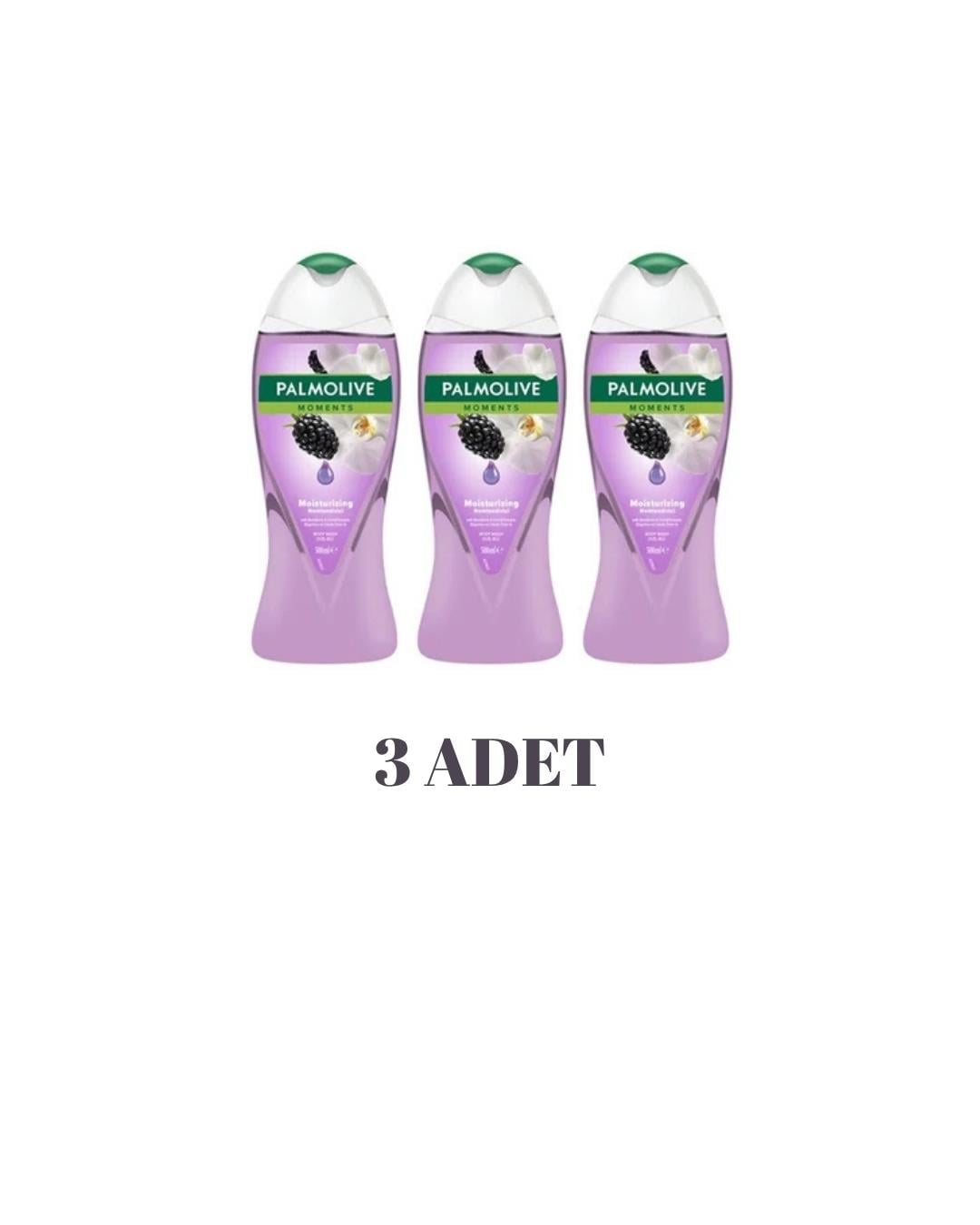 Palmolive Moments Böğürtlen ve Orkide Özlü Duş Jeli 750x3 3'Lü