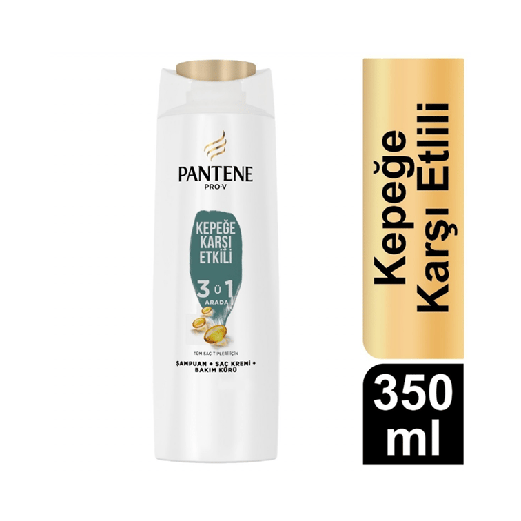PANTENE KEPEĞE KARŞI ETKİLİ ŞAMPUAN 3/1 350ML 