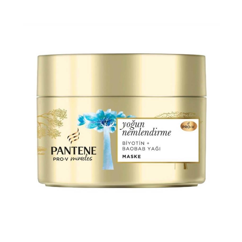 PANTENE MIRACLES HYDRA GLOW YOĞUN NEM SAÇ MASKESİ 160ML