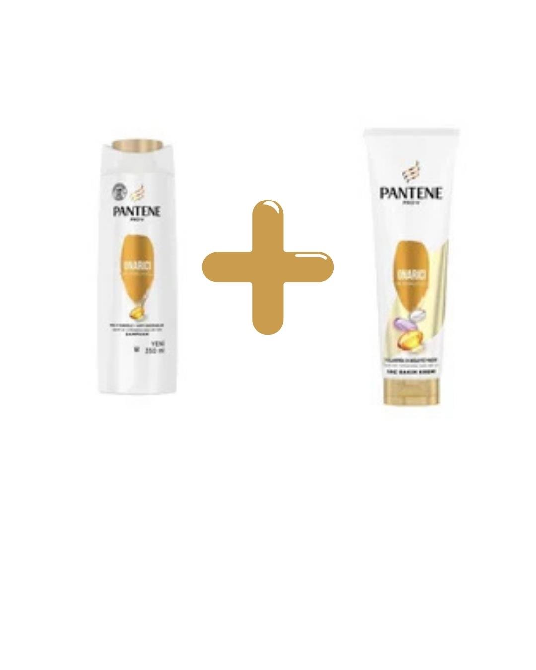 Pantene Onarıcı Bakım Şampuan 1/1 350 Ml + Onarıcı Bakım Saç Kremi 275 Ml