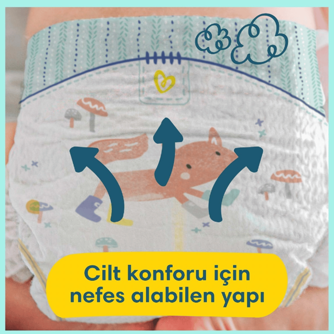 Premium Care 1 Beden 33 Adet Yenidogan İkiz Paket Bebek Bezi 