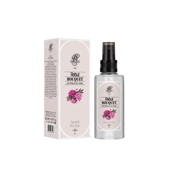 Rebul Kolonya Bouquet Spreyli Pet Kutulu 125 Ml