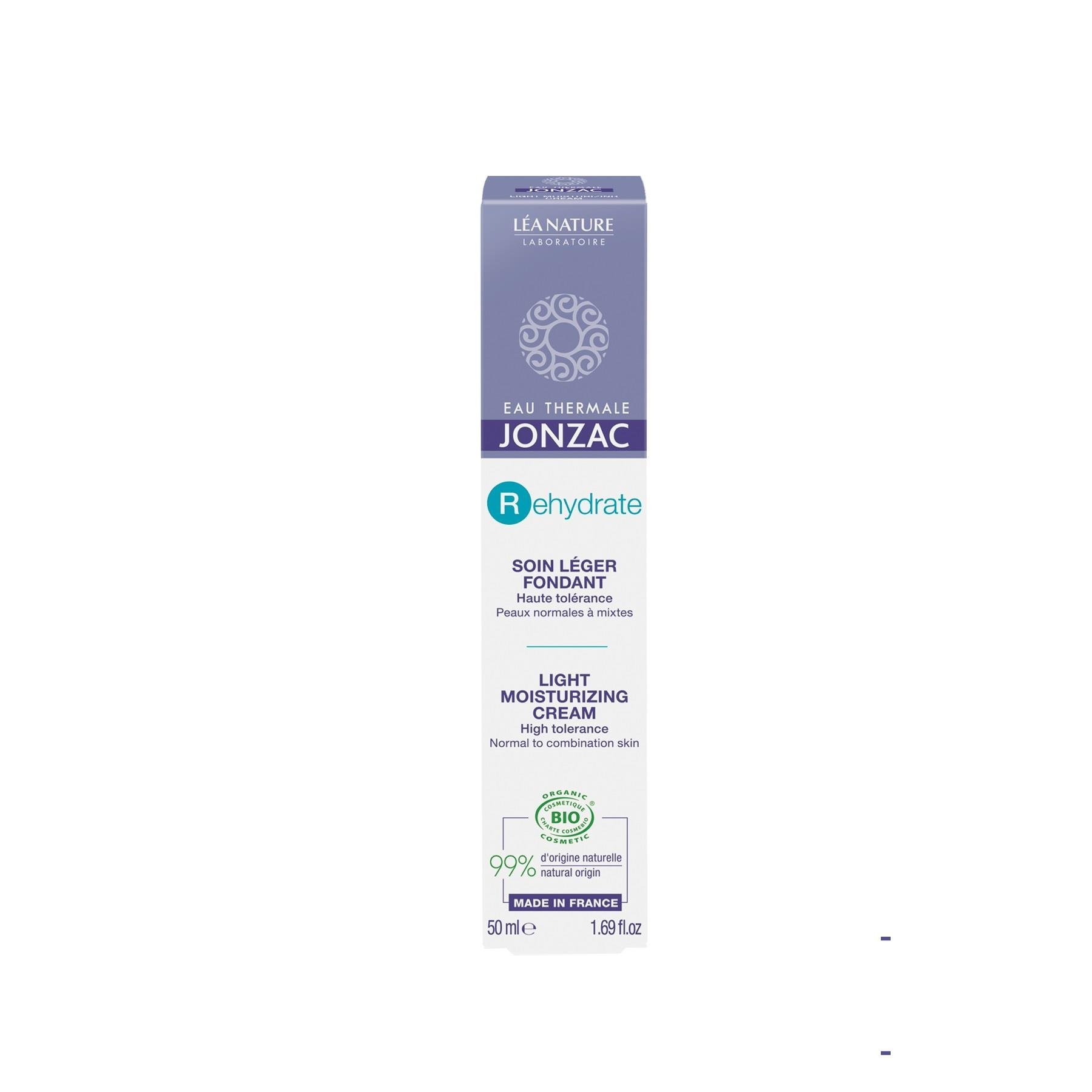 Rehydrate Light Kuru ve Hassas Ciltler için Organik Nemlendirici Bakım Kremi 50ml