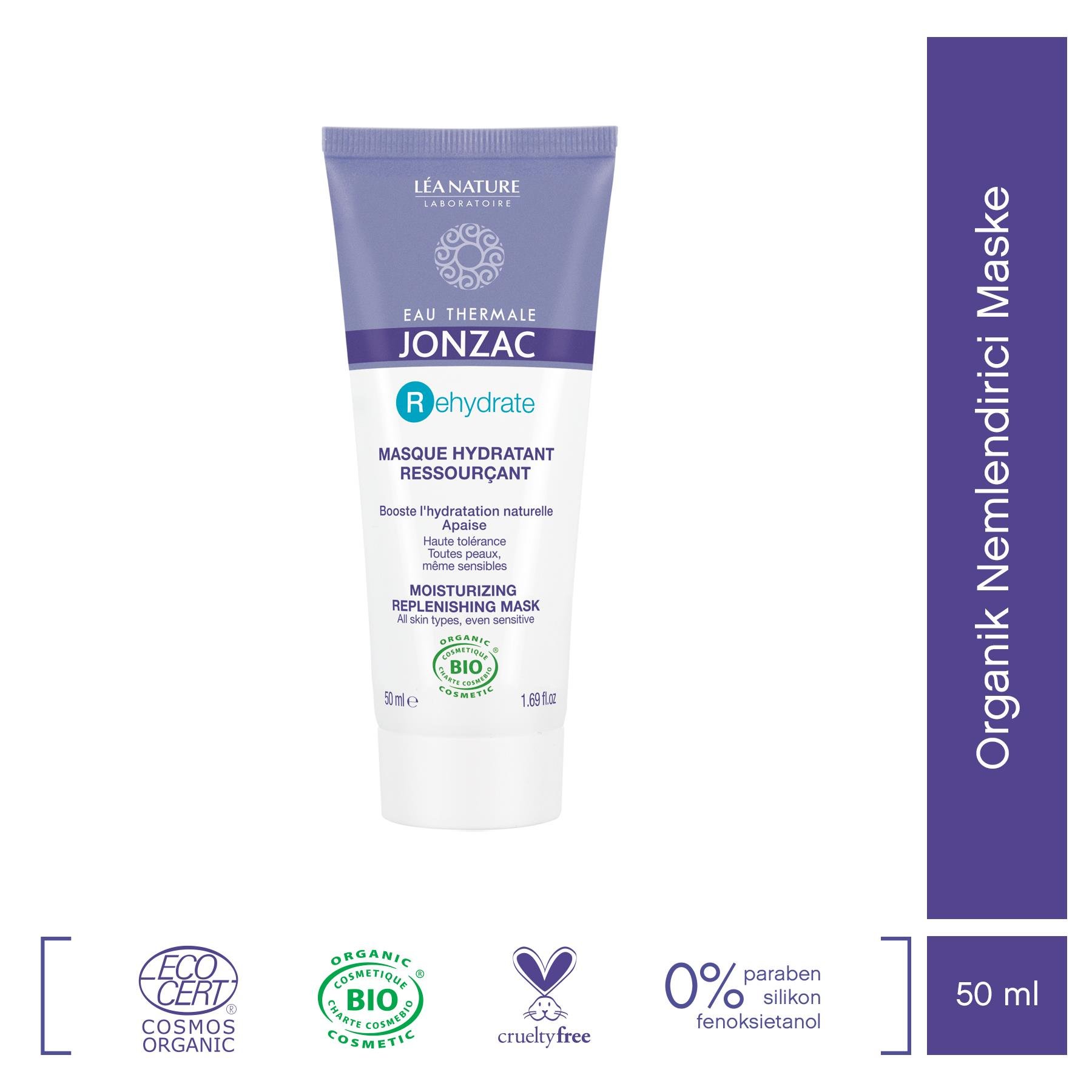 Rehydrate Organik Nemlendirici Maske 50ml
